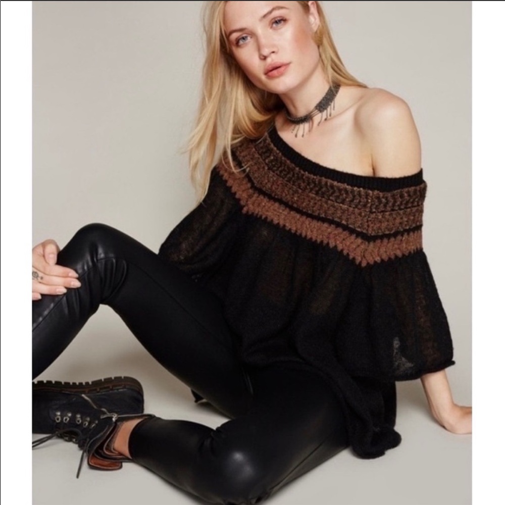 Free People Loch Lomond Fair Isle Sweater